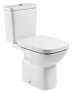Унитаз-компакт Roca Debba белый 34299700Y+34199100Y Унитаз-компакт Roca Debba белый 34299700Y+34199100Y, 1
