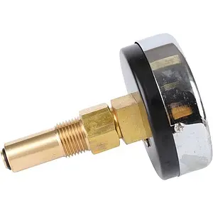 Термоманометр аксиальный Росма ТМТБ-31Т.1 80мм 4 бар 120°С гильза 46мм ½" 00000002289 Термоманометр аксиальный Росма ТМТБ-31Т.1 80мм 4 бар 120°С гильза 46мм ½" 00000002289, 4