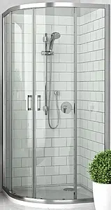 Душевое ограждение 800x800мм прозрачное стекло Roltechnik Lega Line LLR2/800 555-8000000-00-02 Душевое ограждение 800x800мм прозрачное стекло Roltechnik Lega Line LLR2/800 555-8000000-00-02, 1