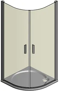 Душевое ограждение 900x900мм прозрачное стекло Roltechnik Tower Line TR1/900 722-9000000-01-02 Душевое ограждение 900x900мм прозрачное стекло Roltechnik Tower Line TR1/900 722-9000000-01-02, 3