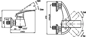Смеситель для душа Cezares Turbolenza хром TURBOLENZA-D-01 Смеситель для душа Cezares Turbolenza хром TURBOLENZA-D-01, 2