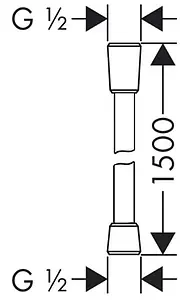 Шланг для душа Lemark Turn-Free 150см хром LE8033S Шланг для душа Lemark Turn-Free 150см хром LE8033S, 2