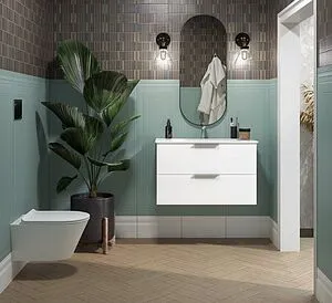 Раковина Kerama Marazzi Piano 85 белый PI.wb.85 Раковина Kerama Marazzi Piano 85 белый PI.wb.85, 3