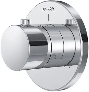 Вентиль переключающий на 3 потребителя Am.Pm хром F0800100 Вентиль переключающий на 3 потребителя Am.Pm хром F0800100, 1