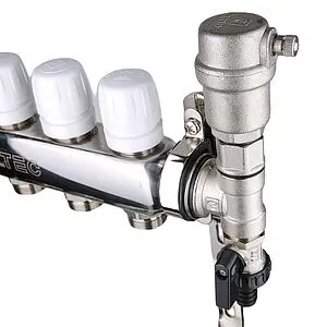 Группа коллекторная без расходомеров 5 отводов 1"в/в x ¾"ек Valtec VTc.588.EMNX.0605 Группа коллекторная без расходомеров 5 отводов 1"в/в x ¾"ек Valtec VTc.588.EMNX.0605, 3