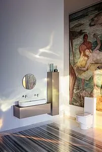 Унитаз приставной безободковый Laufen Sonar Rimless белый матовый 8.2334.1.757.000.1 Унитаз приставной безободковый Laufen Sonar Rimless белый матовый 8.2334.1.757.000.1, 5