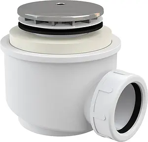 Сифон для душевого поддона AlcaPlast хром A47CR-50 Сифон для душевого поддона AlcaPlast хром A47CR-50, 1