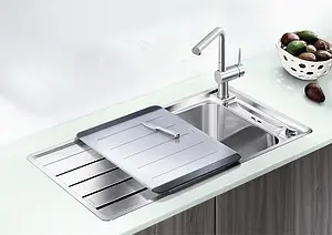 Смеситель для кухни с выдвижным изливом Blanco Linus-S нержавеющая сталь 517184 Смеситель для кухни с выдвижным изливом Blanco Linus-S нержавеющая сталь 517184, 3