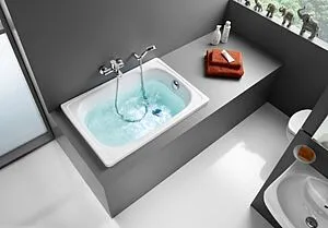 Ванна стальная Roca Contesa 100x70 белый 212D07001 Ванна стальная Roca Contesa 100x70 белый 212D07001, 3