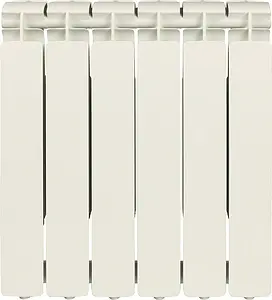 Радиатор алюминиевый 6 секций Stout Bravo 500 SRA-0110-050006 Радиатор алюминиевый 6 секций Stout Bravo 500 SRA-0110-050006, 2