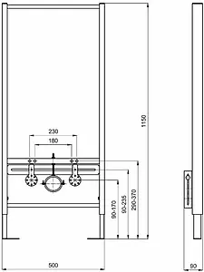 Инсталляция для биде Aquatek INSB-0000001 Инсталляция для биде Aquatek INSB-0000001, 2