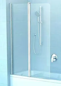 Шторка на ванну 1000мм прозрачное стекло Ravak Chrome CVS2 100 L 7QLA0C00Z1 Шторка на ванну 1000мм прозрачное стекло Ravak Chrome CVS2 100 L 7QLA0C00Z1, 4