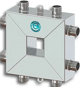 Распределительный коллектор 3 контура с гидрострелкой 1¼"н x 1"н Север-Компакт(Aisi) 1915017 Распределительный коллектор 3 контура с гидрострелкой 1¼"н x 1"н Север-Компакт(Aisi) 1915017, 1