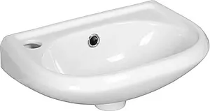 Раковина Santek Бриз 40L белый 1WH110442 Раковина Santek Бриз 40L белый 1WH110442, 1