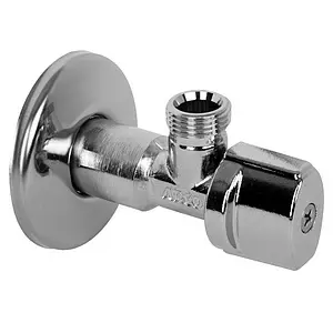 Кран шаровый угловой ½"н x ½"н хром Arco A-80 Mac NOV92MAC Кран шаровый угловой ½"н x ½"н хром Arco A-80 Mac NOV92MAC, 1