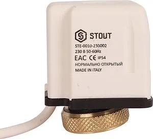 Сервопривод электротермический НО 230В М30 x 1.5 Stout STE-0010-230002 Сервопривод электротермический НО 230В М30 x 1.5 Stout STE-0010-230002, 2
