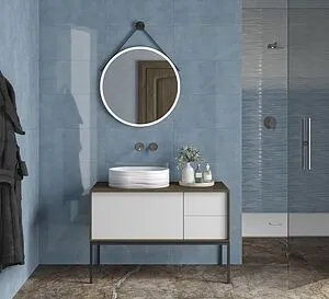 Зеркало на ремне с подсветкой Kerama Marazzi Cono 70 чёрный матовый CO.mi.P.70\BLK Зеркало на ремне с подсветкой Kerama Marazzi Cono 70 чёрный матовый CO.mi.P.70\BLK, 3