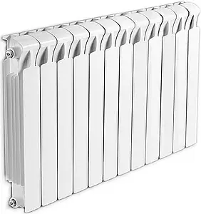 Радиатор биметаллический 12 секций Rifar Monolit 500 белый RM50012 Радиатор биметаллический 12 секций Rifar Monolit 500 белый RM50012, 1