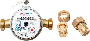 Счетчик воды Ду15 ЭКО НОМ-15-110+КМЧ СВ110-004 Счетчик воды Ду15 ЭКО НОМ-15-110+КМЧ СВ110-004, 1