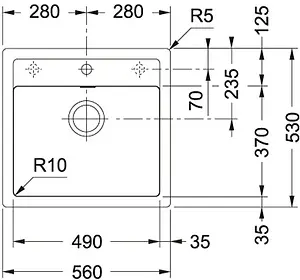 Мойка кухонная Franke Sirius SID 610 оникс 114.0443.344 Мойка кухонная Franke Sirius SID 610 оникс 114.0443.344, 2