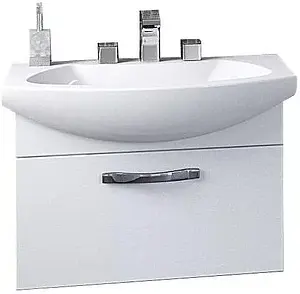 Тумба-умывальник подвесная Aquaton Ария 65 белый 1A1340K0AA010 Тумба-умывальник подвесная Aquaton Ария 65 белый 1A1340K0AA010, 1