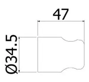 Держатель ручного душа Paffoni белый матовый ZSUP010BO Держатель ручного душа Paffoni белый матовый ZSUP010BO, 2