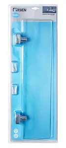 Полка Fixsen Kvadro хром FX-61303 Полка Fixsen Kvadro хром FX-61303, 2