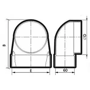 Переходник угловой ЭРА 612 СК 10КП Переходник угловой ЭРА 612 СК 10КП, 2