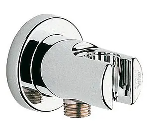 Шланговое подключение с держателем Grohe Relexa хром 28628000 Шланговое подключение с держателем Grohe Relexa хром 28628000, 1