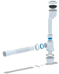 Сифон для писсуара Ани Пласт U0115 Сифон для писсуара Ани Пласт U0115, 3