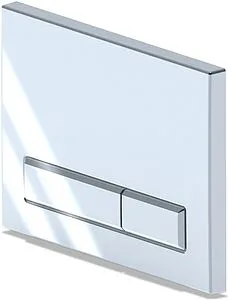 Клавиша смыва для унитаза Bas ИУ00006 хром глянцевый Клавиша смыва для унитаза Bas ИУ00006 хром глянцевый, 1