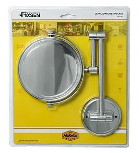 Косметическое зеркало Fixsen Hotel хром FX-31021 Косметическое зеркало Fixsen Hotel хром FX-31021, 2