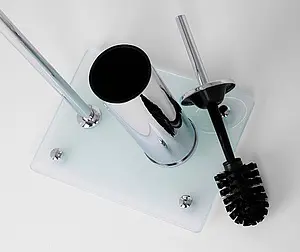 Стойка для аксессуаров Wasserkraft хром K-1264 Стойка для аксессуаров Wasserkraft хром K-1264, 4