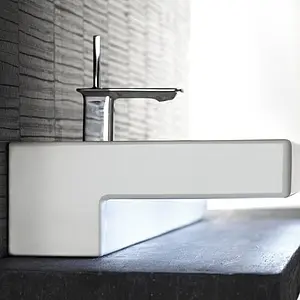 Раковина Jacob Delafon Terrace 100 белый EXC9112-00 Раковина Jacob Delafon Terrace 100 белый EXC9112-00, 4