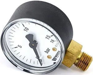 Манометр радиальный Watts MRP 50мм 16 бар ¼" 10007384 Манометр радиальный Watts MRP 50мм 16 бар ¼" 10007384, 2