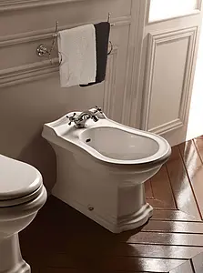 Биде напольное Kerasan Retro белый 102201*1 Биде напольное Kerasan Retro белый 102201*1, 3