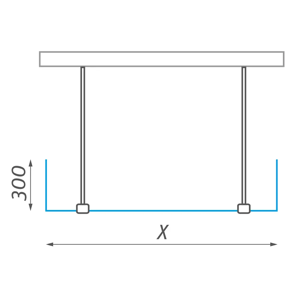 Душевое ограждение 1000мм прозрачное стекло Roltechnik Walk WALK A/1000 934-1000000-00-02 Душевое ограждение 1000мм прозрачное стекло Roltechnik Walk WALK A/1000 934-1000000-00-02, 4
