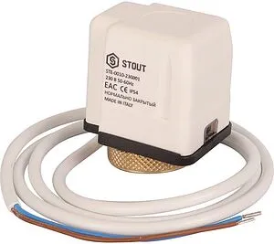 Сервопривод электротермический НЗ 230В М30 x 1.5 Stout STE-0010-230001 Сервопривод электротермический НЗ 230В М30 x 1.5 Stout STE-0010-230001, 1