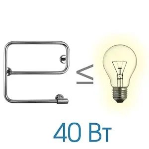 Полотенцесушитель электрический E-образный Energy E-G1 полированная сталь Полотенцесушитель электрический E-образный Energy E-G1 полированная сталь, 4
