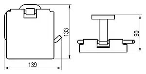 Держатель туалетной бумаги Ravak Chrome хром X07P191 Держатель туалетной бумаги Ravak Chrome хром X07P191, 5