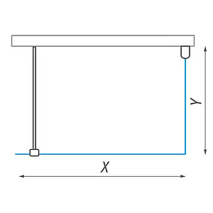 Душевое ограждение 1200x1000мм прозрачное стекло Roltechnik Walk WALK F/1200/1000 939-1200100-00-02 Душевое ограждение 1200x1000мм прозрачное стекло Roltechnik Walk WALK F/1200/1000 939-1200100-00-02, 4