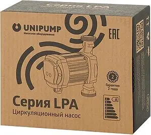 Насос циркуляционный для ГВС Unipump LPA 25-40 В 18902 Насос циркуляционный для ГВС Unipump LPA 25-40 В 18902, 4