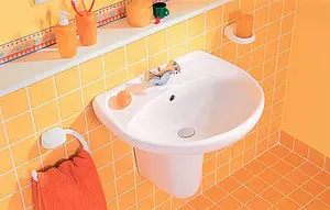 Раковина Jika Lyra 55 белый 8142710001049 Раковина Jika Lyra 55 белый 8142710001049, 5