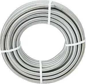 Труба гофрированная из нержавеющей стали отожженная Kofulso 15мм 15М на отрез Труба гофрированная из нержавеющей стали отожженная Kofulso 15мм 15М на отрез, 2