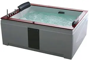 Ванна акриловая с гидромассажем Gemy 186x151 L G9052 II B L Ванна акриловая с гидромассажем Gemy 186x151 L G9052 II B L, 1