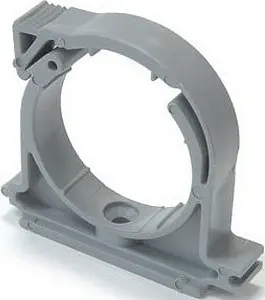 Клипса с защелкой D=40мм серый Политэк 700040 Клипса с защелкой D=40мм серый Политэк 700040, 3