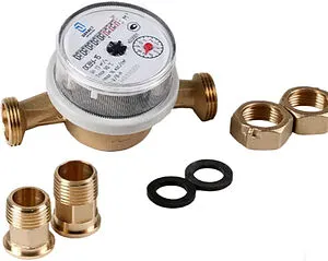 Счетчик воды Ду15 Декаст ОСВУ-15 73-15-270 Счетчик воды Ду15 Декаст ОСВУ-15 73-15-270, 1