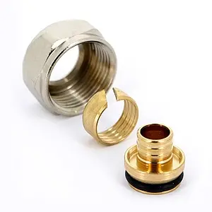 Концовка для труб из сшитого полиэтилена ¾"ек x 16x2.2мм Uni-fitt 682N1634 Концовка для труб из сшитого полиэтилена ¾"ек x 16x2.2мм Uni-fitt 682N1634, 2