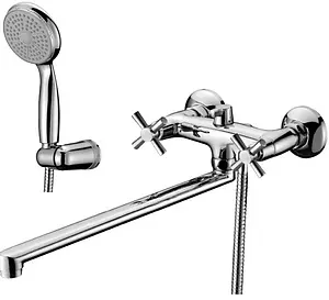 Смеситель для ванны с длинным изливом Lemark Neo хром LM2212C Смеситель для ванны с длинным изливом Lemark Neo хром LM2212C, 1