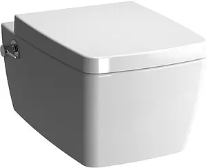 Унитаз подвесной безободковый с функцией биде и встроенным смесителем VitrA Metropole Rim-Ex белый 7672B003-1684 Унитаз подвесной безободковый с функцией биде и встроенным смесителем VitrA Metropole Rim-Ex белый 7672B003-1684, 1